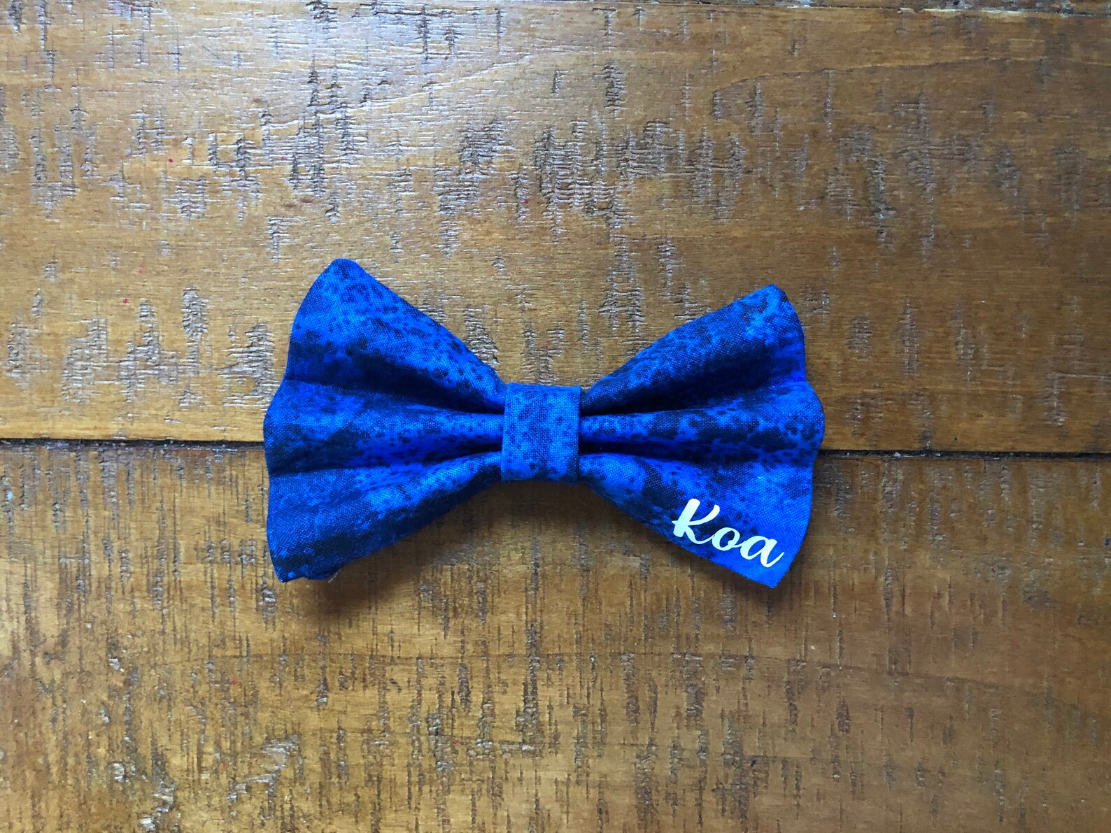 personalized dog tie