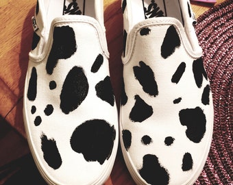 cow pattern vans