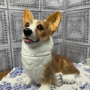 Pembroke Welsh Corgi Cookie Jar Ranch Rascals Montana Silversmiths
