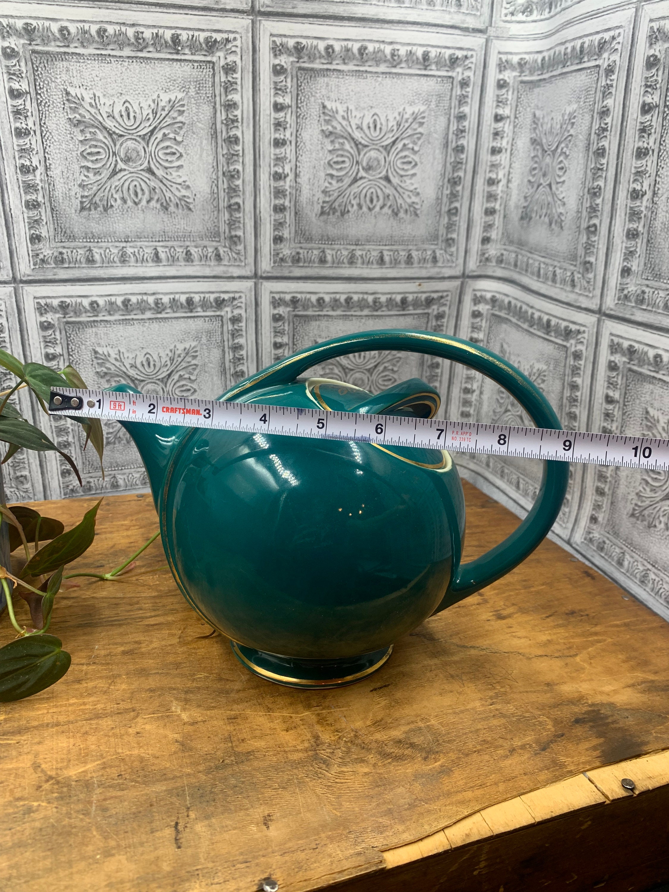 MCM Hall Airflow Teapot in Ultramarine Etsy