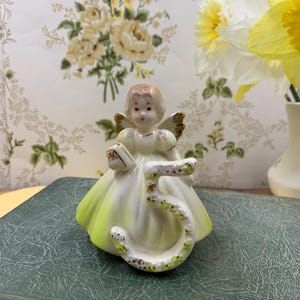 Josef Originals Engel Geburtstagsjahr 13 - 10 cm hoch mit originalem Aufkleber