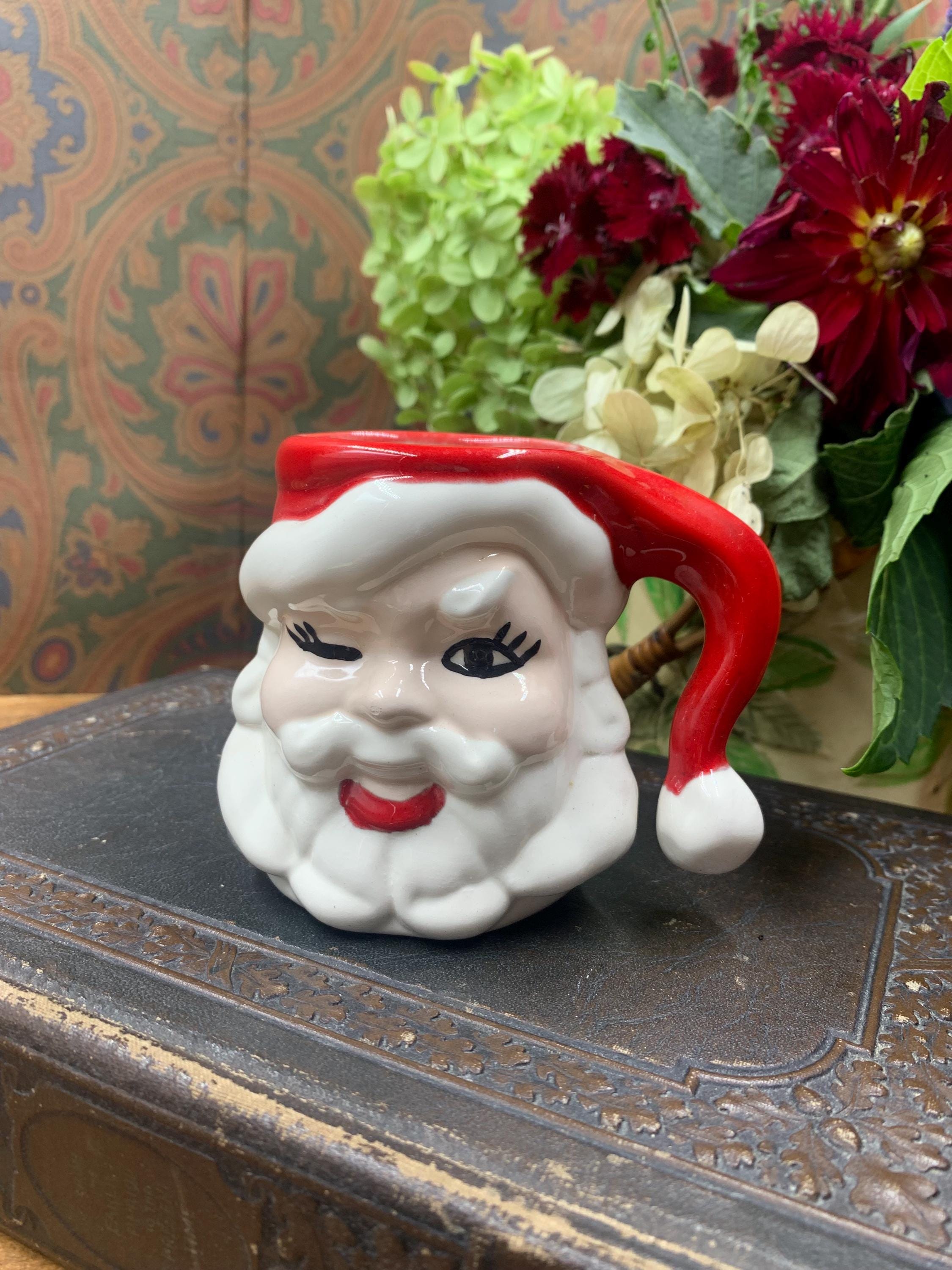 Japan Santa Winking Cups - Etsy