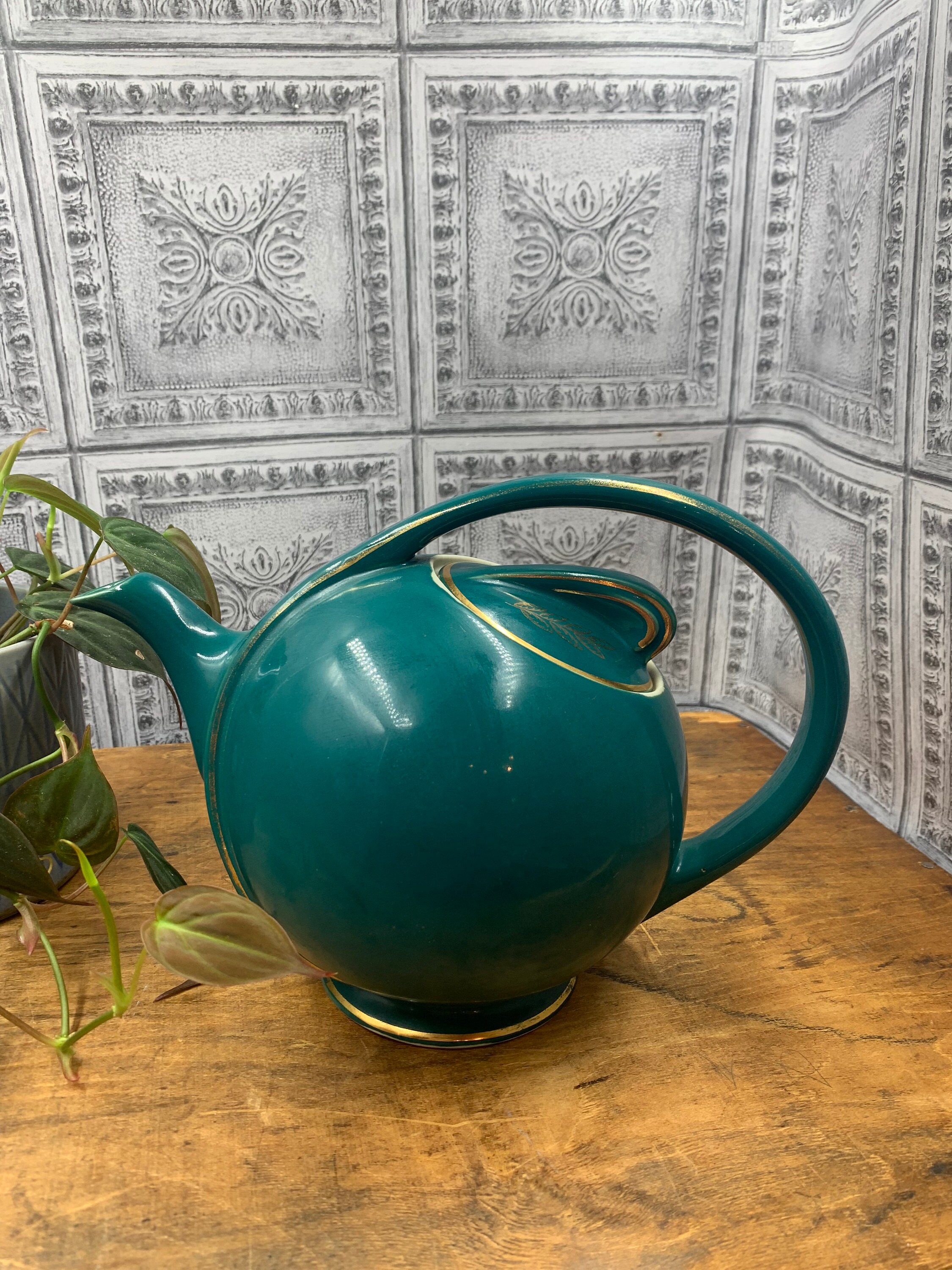 MCM Hall Airflow Teapot in Ultramarine Etsy