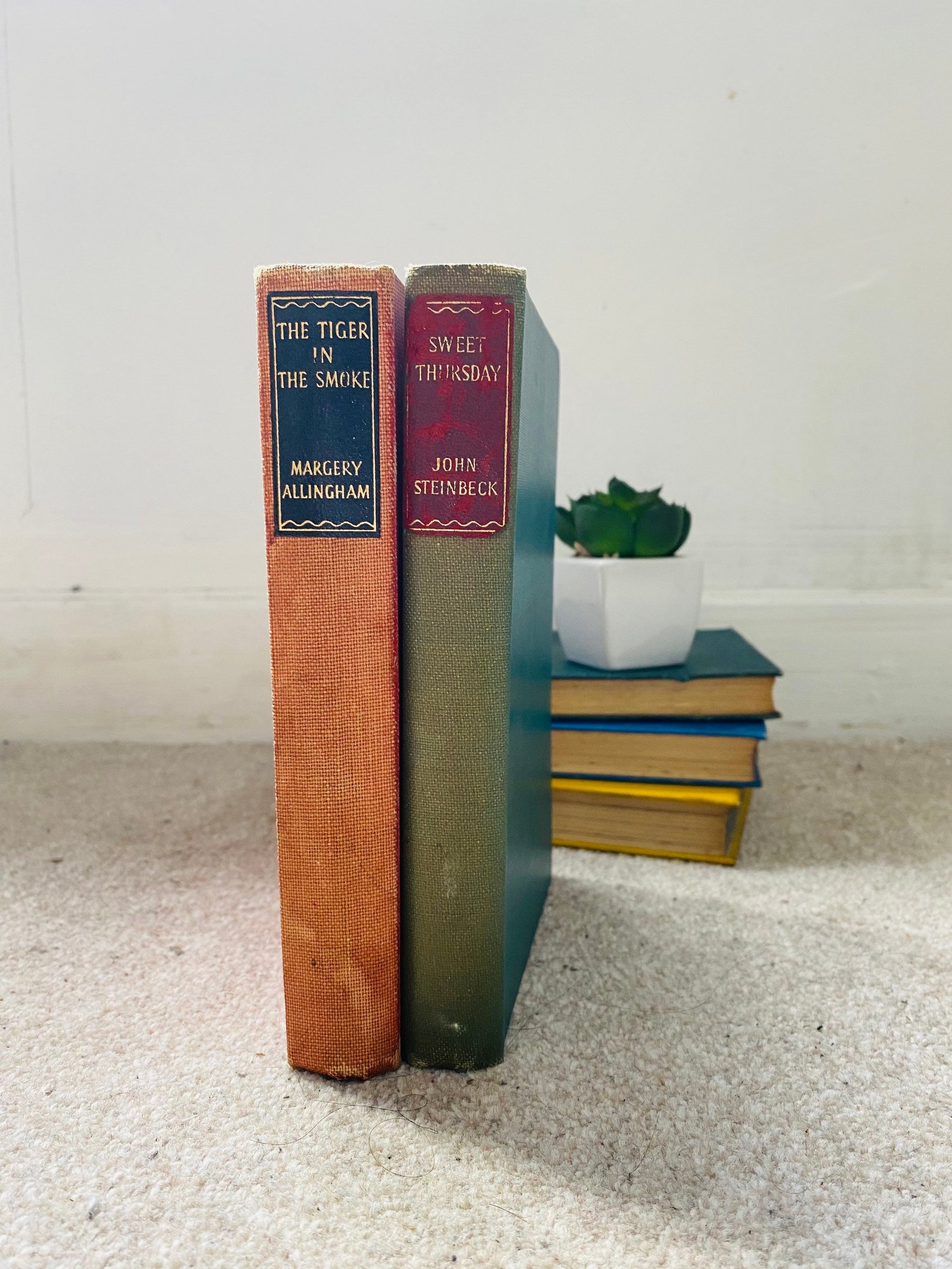 2 Vintage 1950s Book Bundle The Reprint Society Hardback Etsy