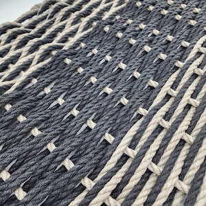 Large Rope Mat Made With Lobster Rope, Double Weave, - Etsy