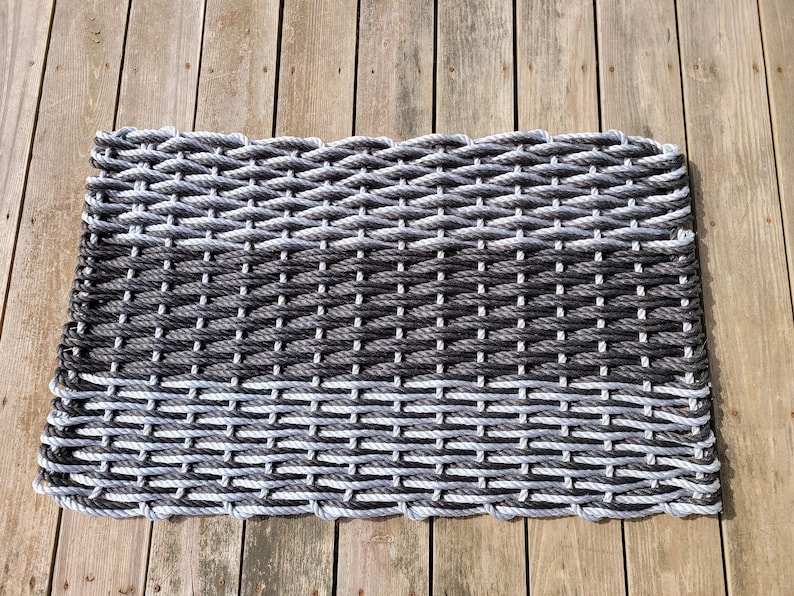 Large Rope Mat Made With Lobster Rope, Double Weave, - Etsy