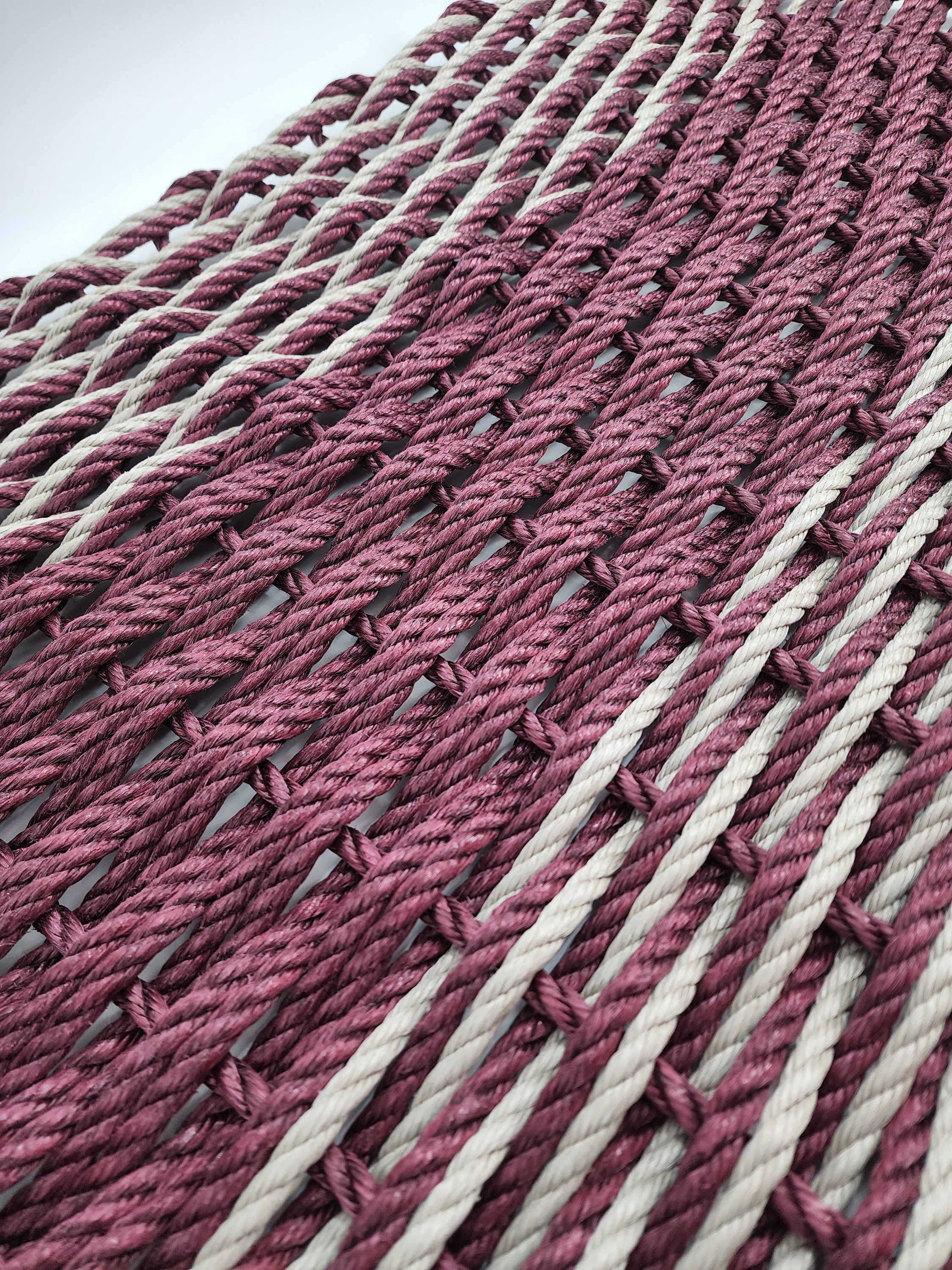 Plastic Container Rope Mat Large Rope Mat Made With Lobster Rope Double Weave 40 X 24 - Etsy