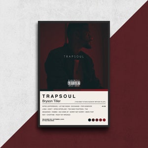 A N N I V E R S A R Y Bryson Tiller ANNIVERSARY Poster Print Wall Decor Gift