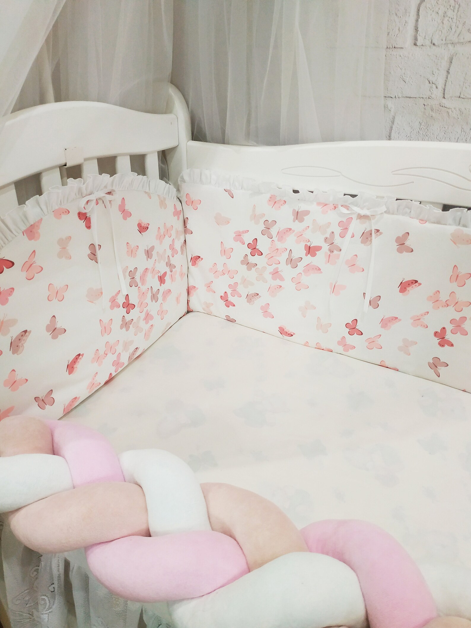 Baby Girl Bedding Set Butterfly Crib Bedding Set crib girl Etsy