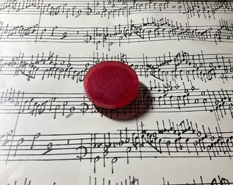 Red Resin Phone Grips
