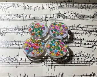 Mixed Fruit Resin Phone Grips