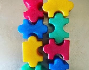 Puzzle Piece Soap Set