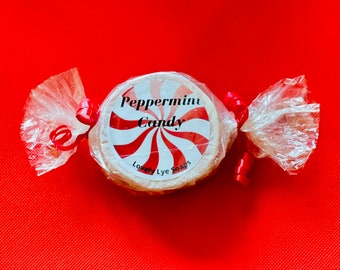 Peppermint Candy Handmade Soap