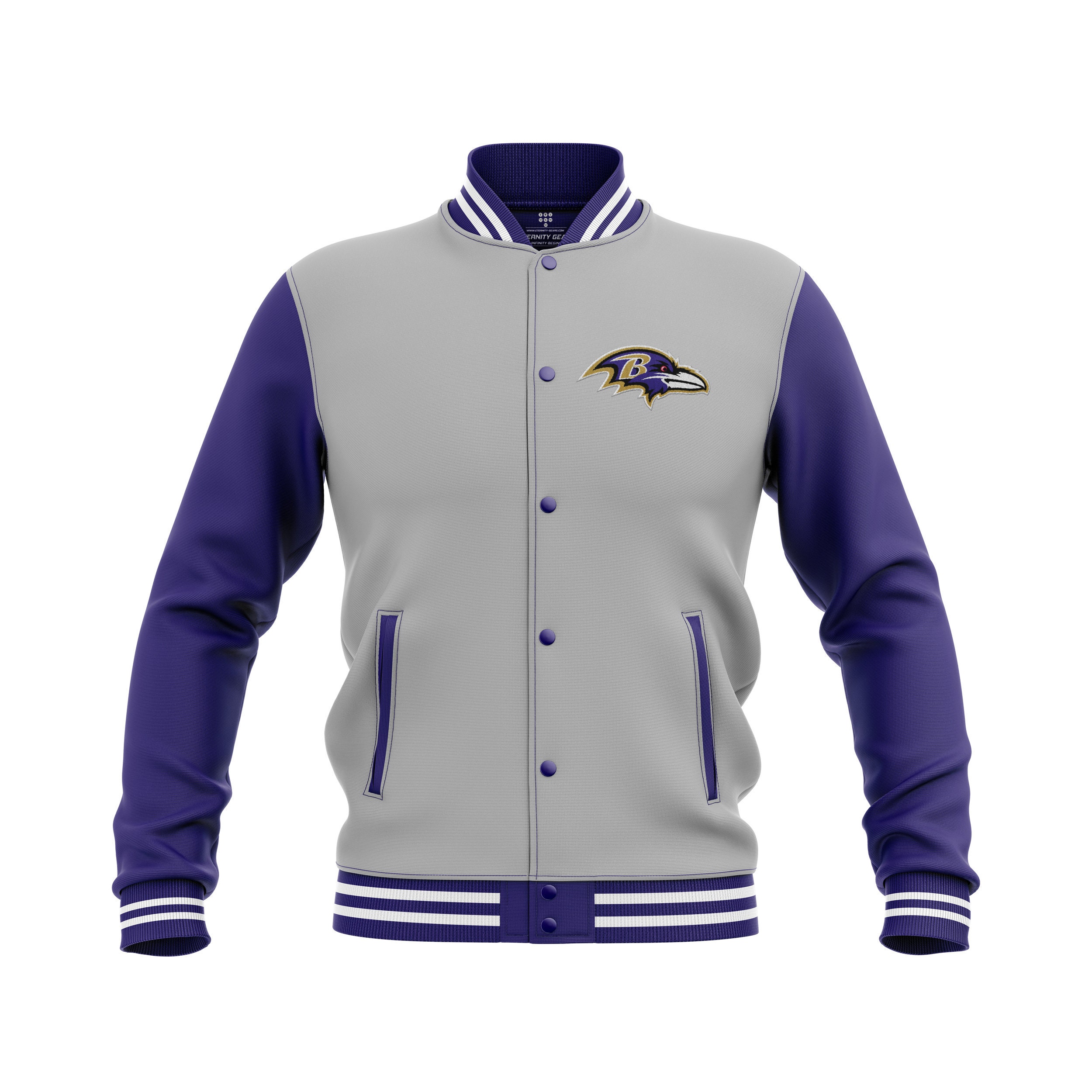 Eternity Gears Baltimore Ravens Varsity Jacket | Etsy