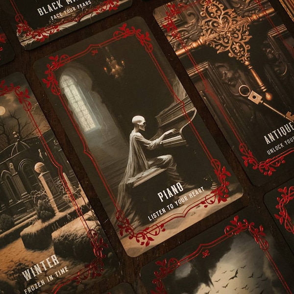 Ghost Oracle Cards Deck of Cards - Etsy