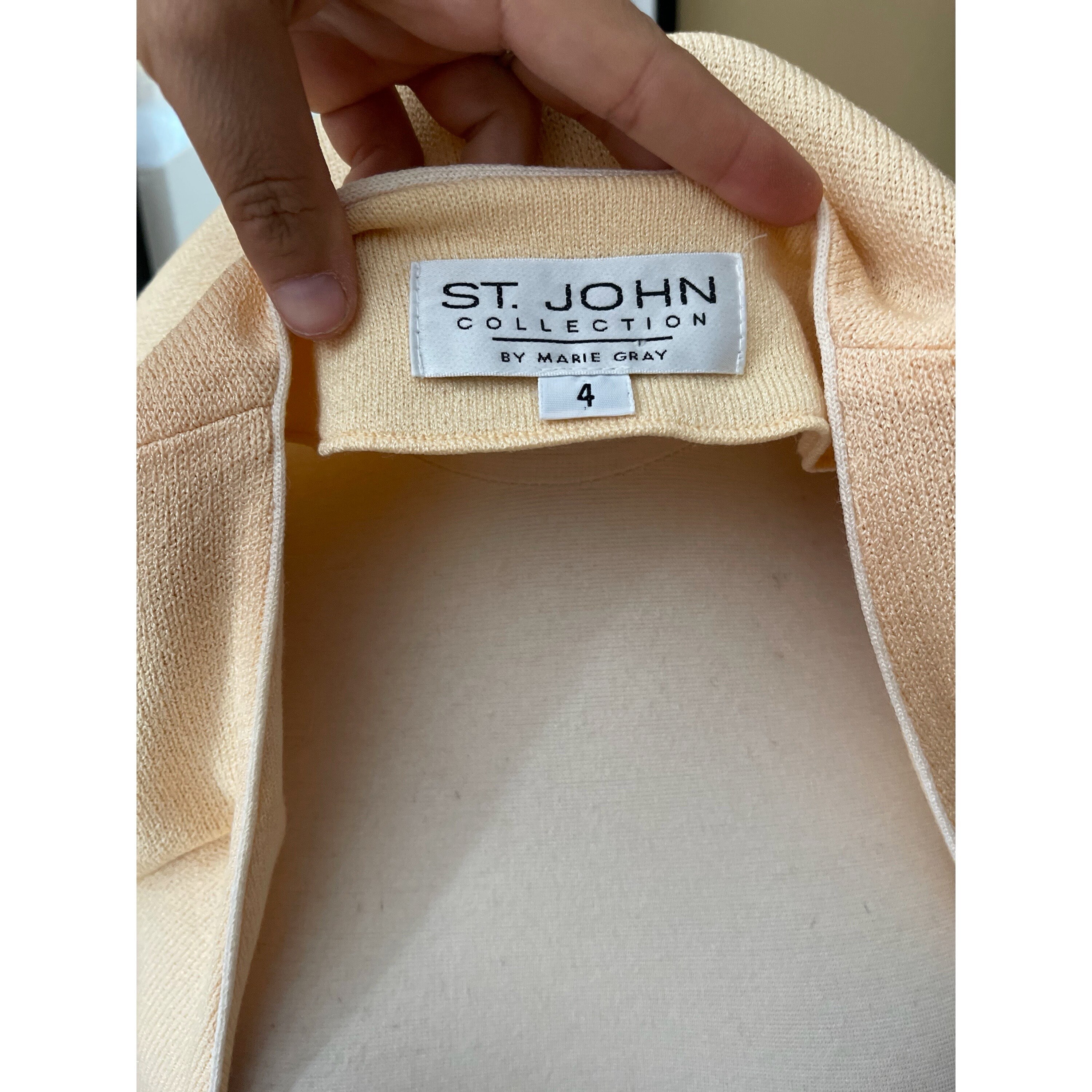 ST. John Collection by Marie Gray Zip up Sz 4 - Etsy ST. John Collection by Marie Gray Zip up Sz 4 - Etsy