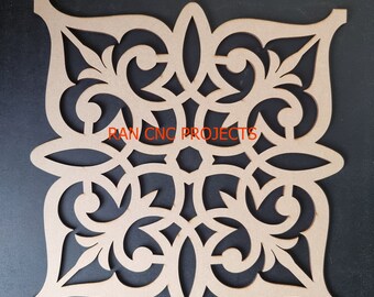 Wooden Wall Panels, Fretwork Panel, Decorative Screens, Radiator Grill,Wall Decor,Moroccan Lattice, Geometric Panels, Lasercut,Wall Art