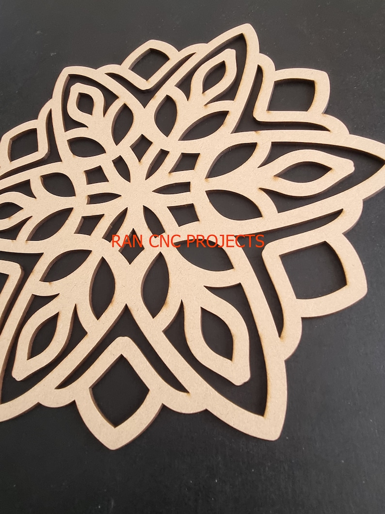 Mandala Wall Art Wood Mandala Wall Hanging Fretwork Wooden Etsy