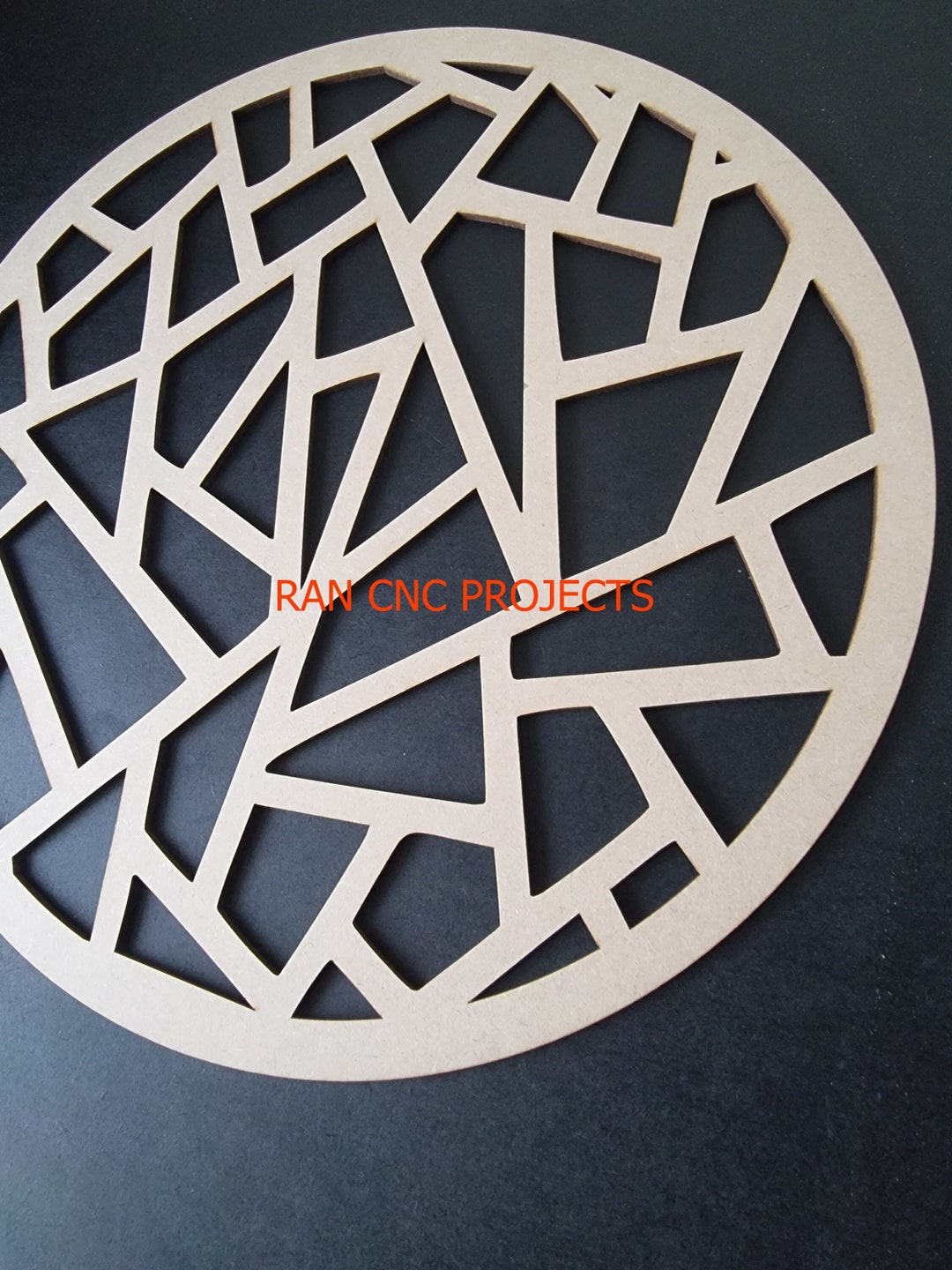 25 Piezas Círculos De Madera Sin Terminar Para Bolivia