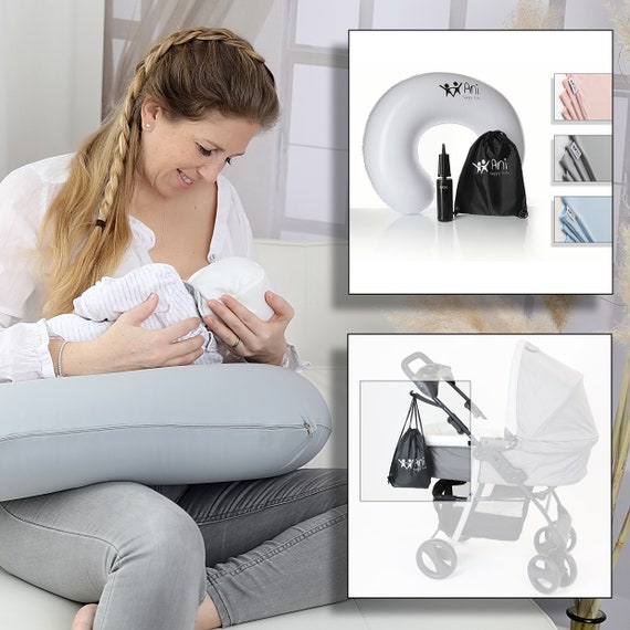 Breast Feeding Pillow - Inflatable, Travel Pillow, New Born Pillow