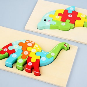 Körper Holzpuzzle Steckpuzzle Setzpuzzle Montessori Spielzeug mit 5 