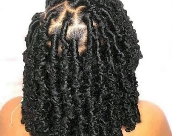 Butterfly Locs - Etsy