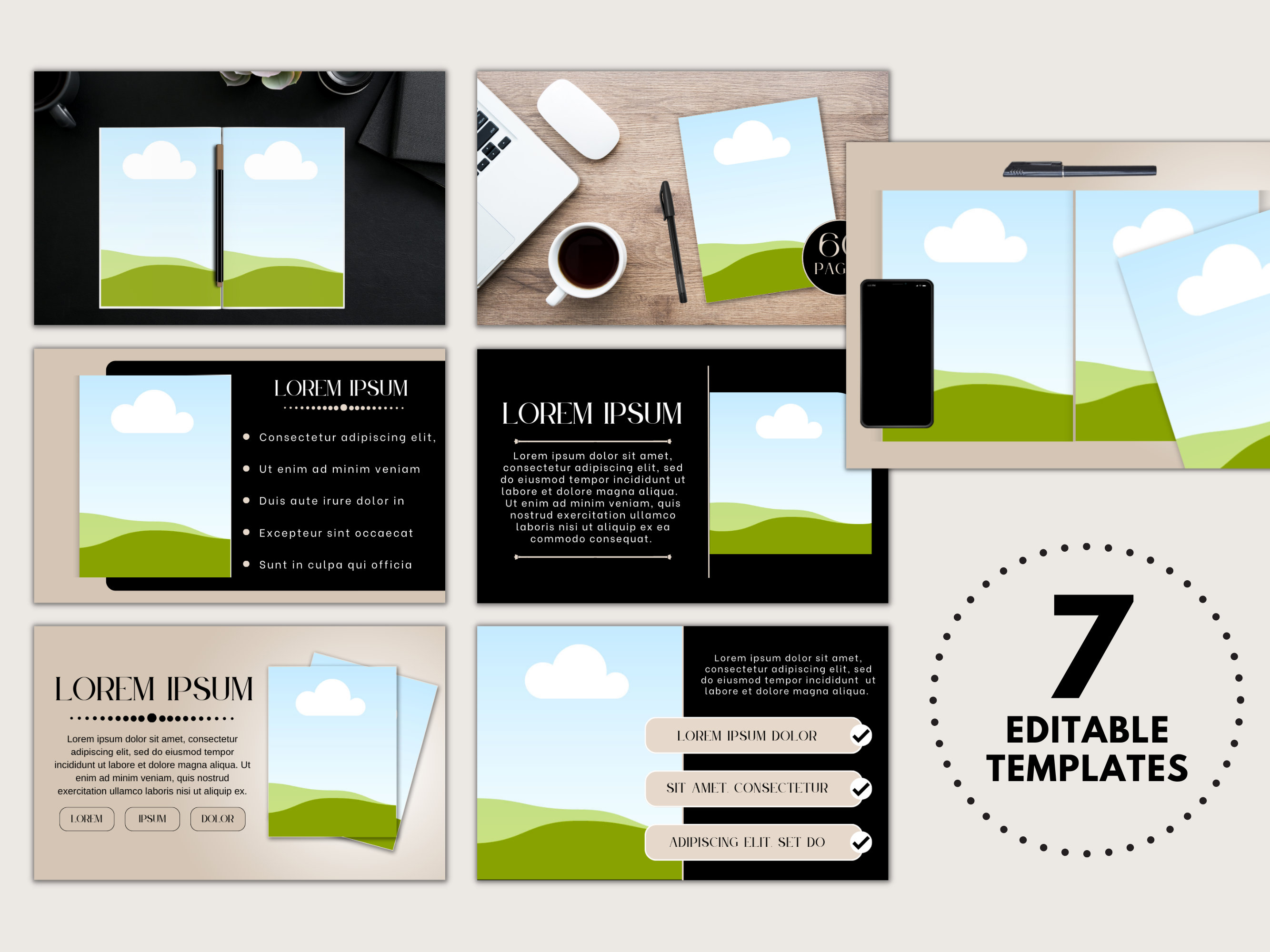 Amazon KDP A+ Content Templates for Journals, Diaries & Planners ...