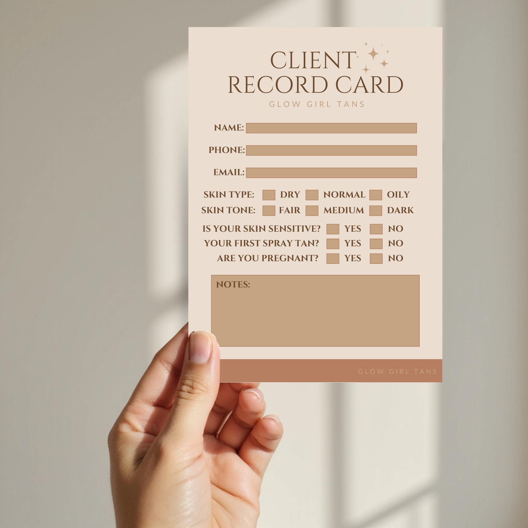Tarjetas De Perfil De Cliente Hojas De Registro De Perfil De Contacto