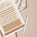 Spray Tanning Client Record Card 5x7 Spray Tan Artist - Etsy