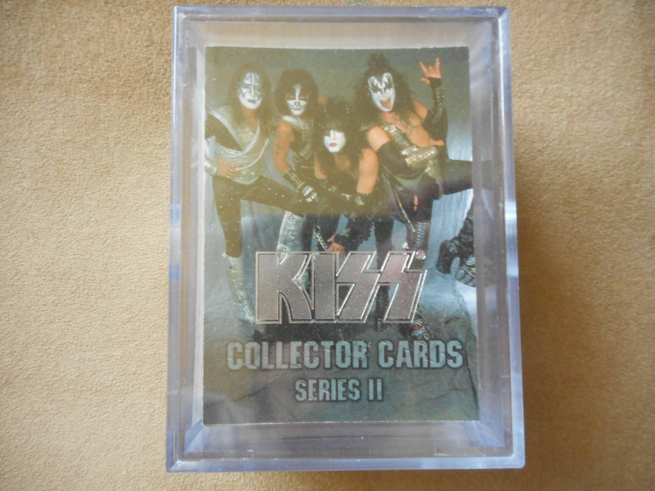 KISS TRADING CARDS series ll complete set silver foil mint Etsy