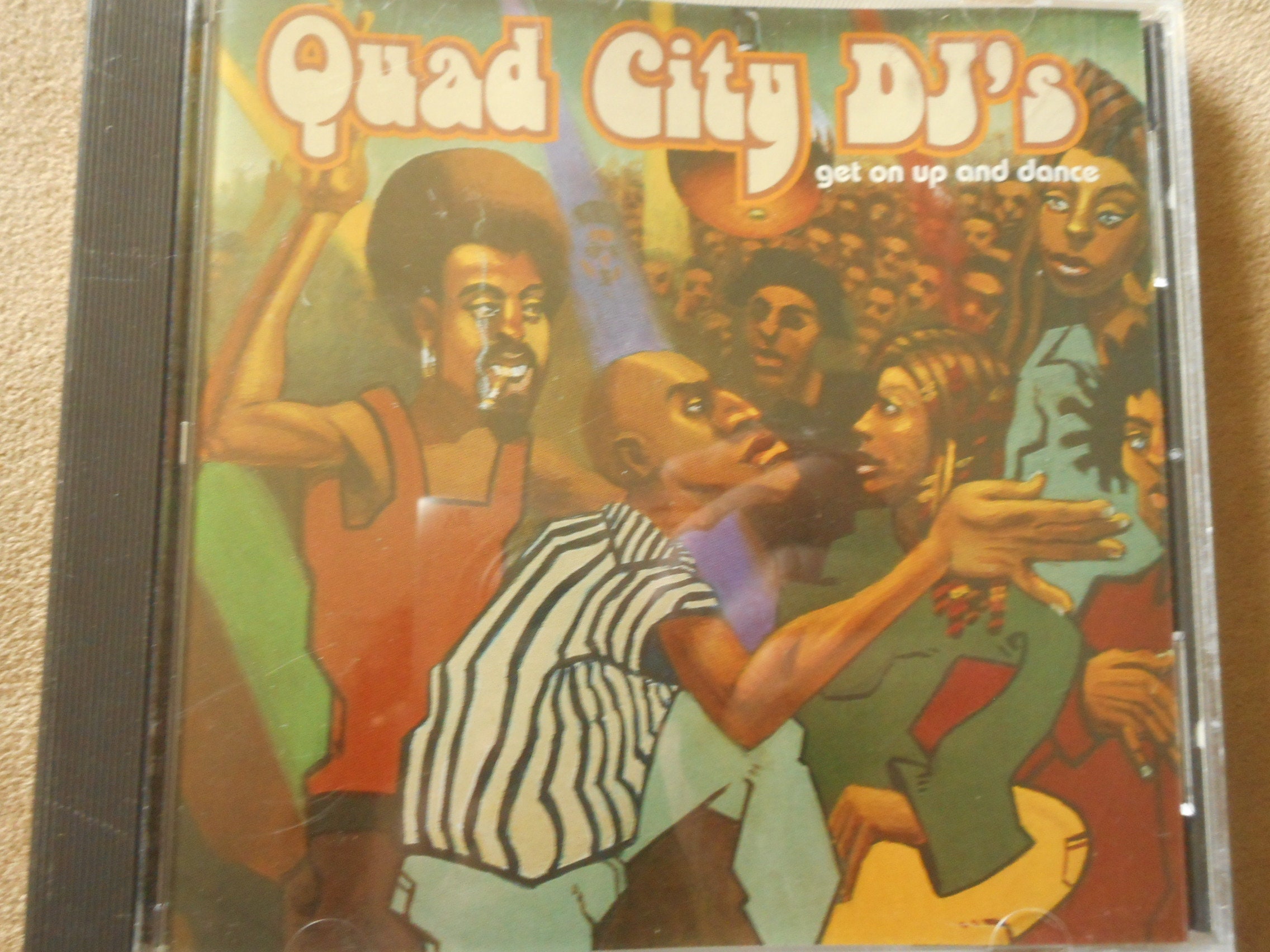 QUAD CITY DJ'S get on up and Dance Cd 1996 Etsy