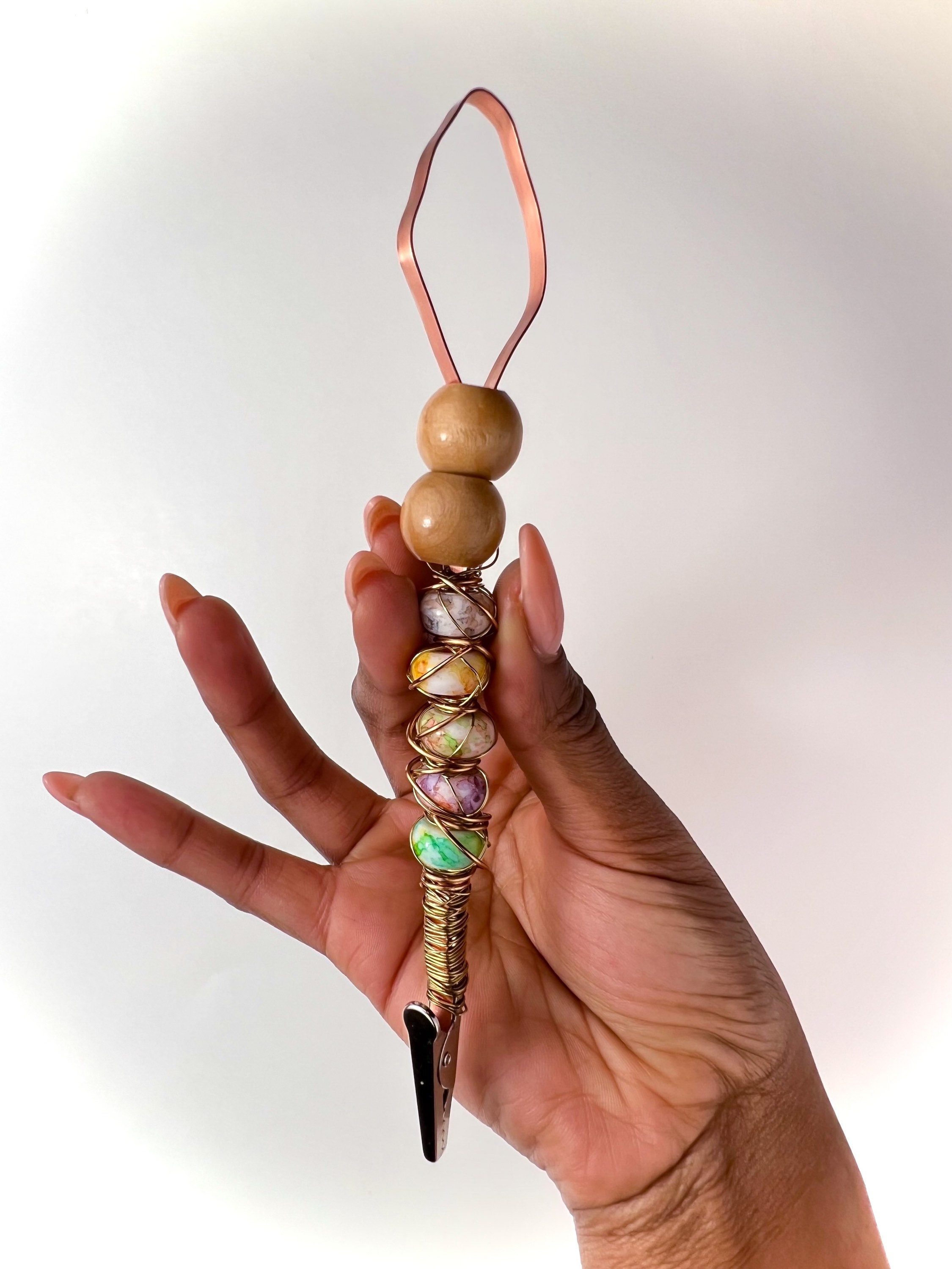 Custom Beaded Multi Use Roach Clip – Paybae Store