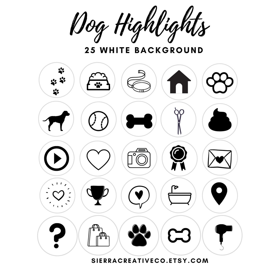 black highlight covers for instagram dog black highlight covers for instagram dog