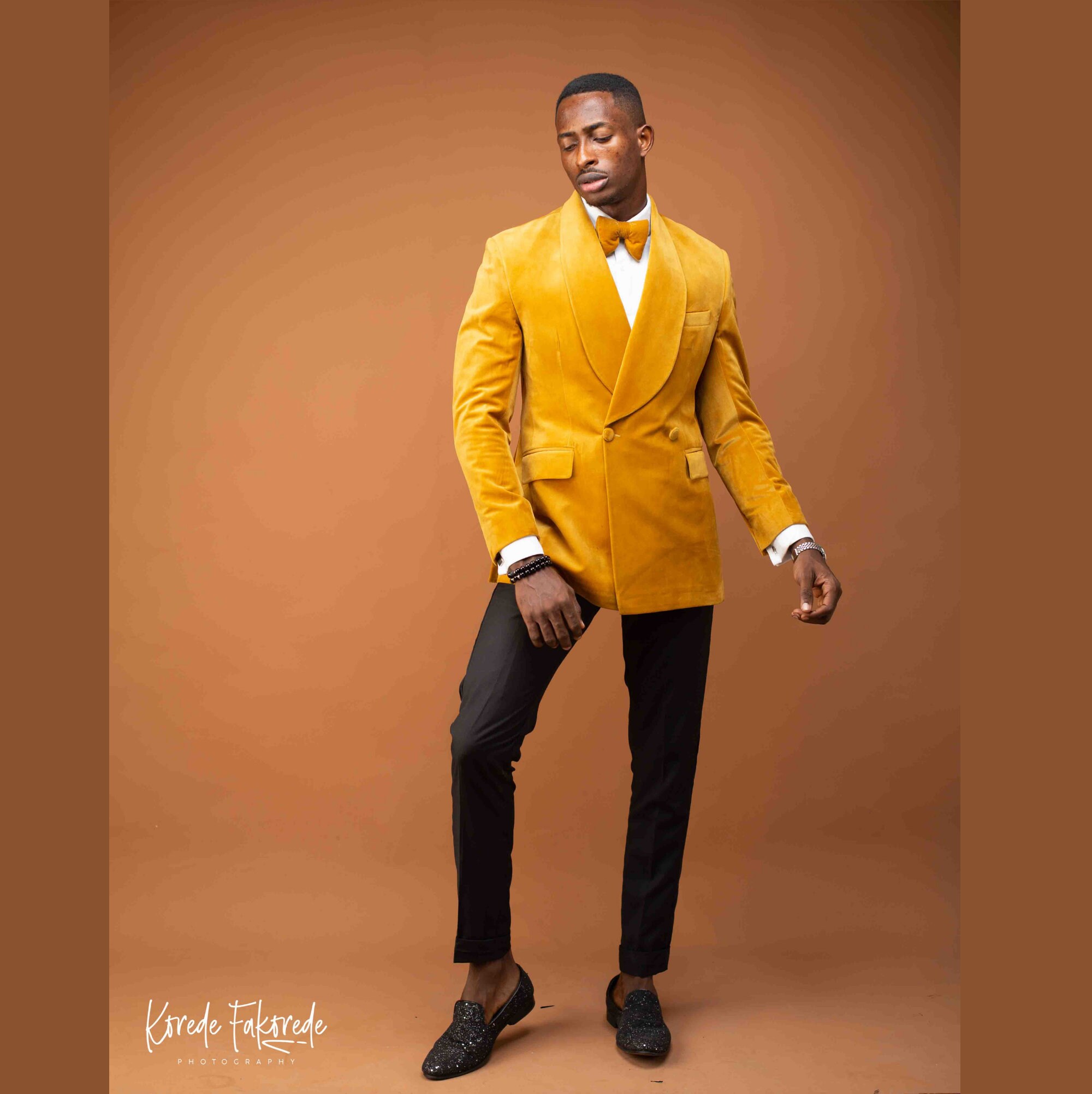 Bespoke Luxury Burnt Orange Velvet 