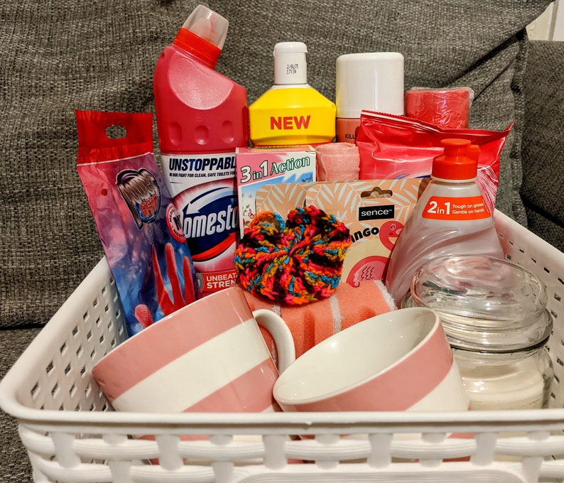 First Home/ Spring cleaning Hamper Etsy