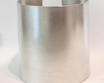 7 cm Breiter Armreif Sterling Silber
