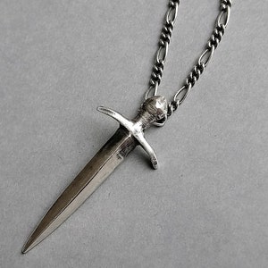 SWORD NECKLACE  /  Sterling Silver / Unisex