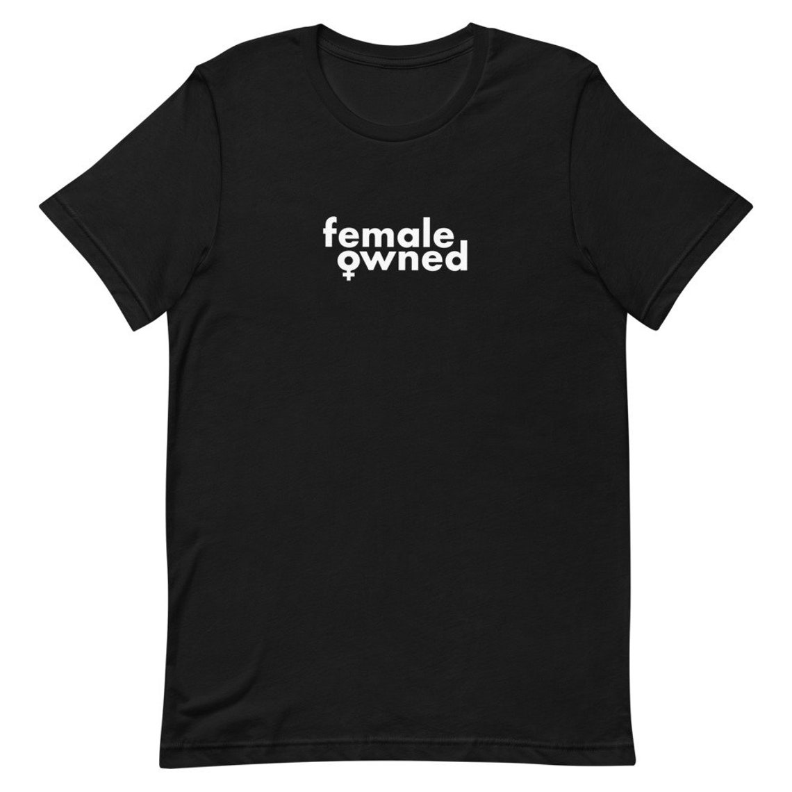 FEMALE OWNED Female Symbol Graphic T-Shirt for Women | Etsy