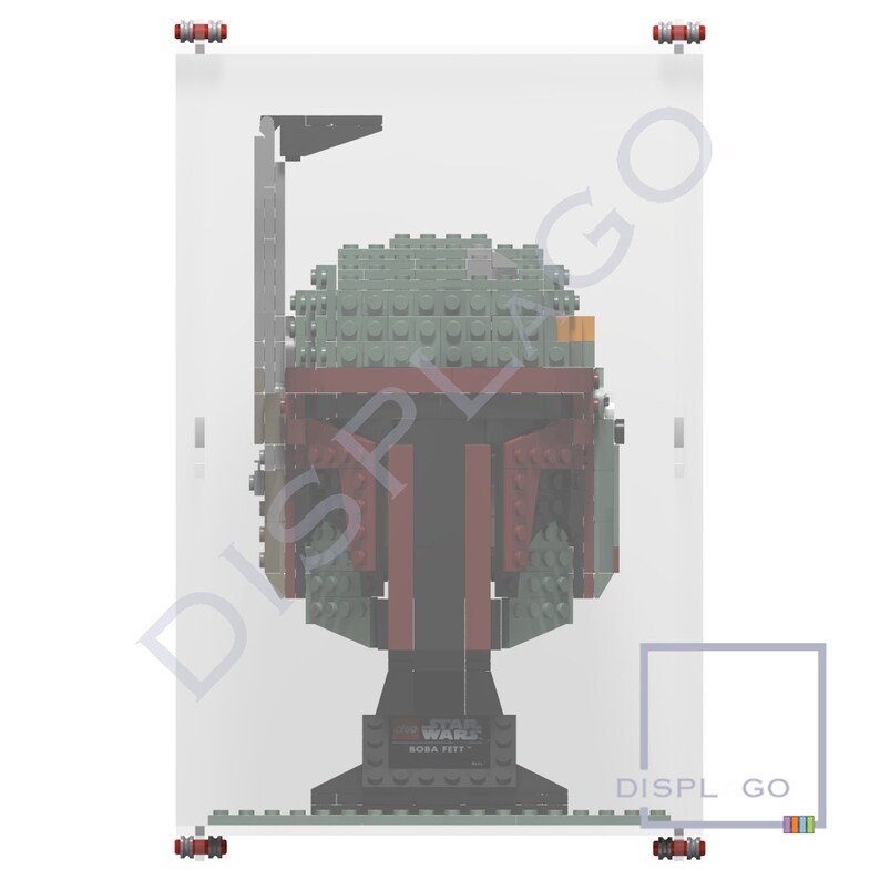 Display Case for LEGO® Bobba Fett™ Helmet 75277. Display Case for LEGO