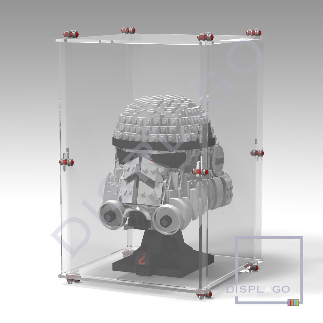 Display Case for LEGO® STORMTROOPER™ Helmet 75276. Display Etsy