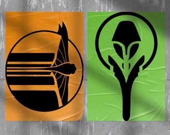 Star Wars REBELS - symboolpakket met scheepslogo - Phantom Phantom2 Ghost Syndulla - vector svg png - directe digitale download BUNDEL - hoge kwaliteit