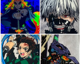 Tokyo Ghoul Kaneki Glass Painting Etsy Tokyo Ghoul Kaneki Glass Painting Etsy