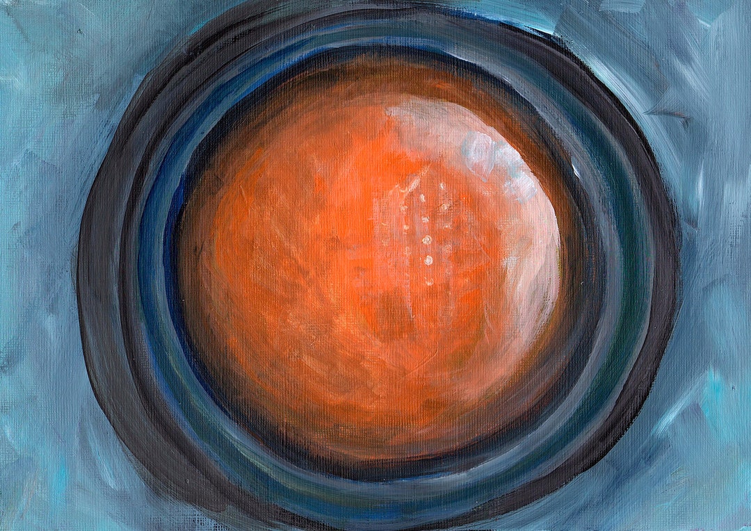 Industrial Wall Art Modern Wall Decor Acrylic Painting on Etsy