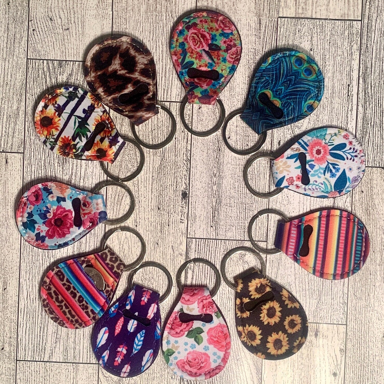 Quarter Key Chain Quarter Holder Keychain, Quarter Keeper Keychain, Coin Holder Keychain ...