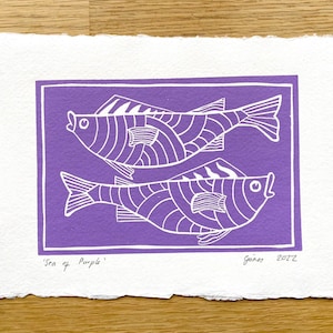 Fish print