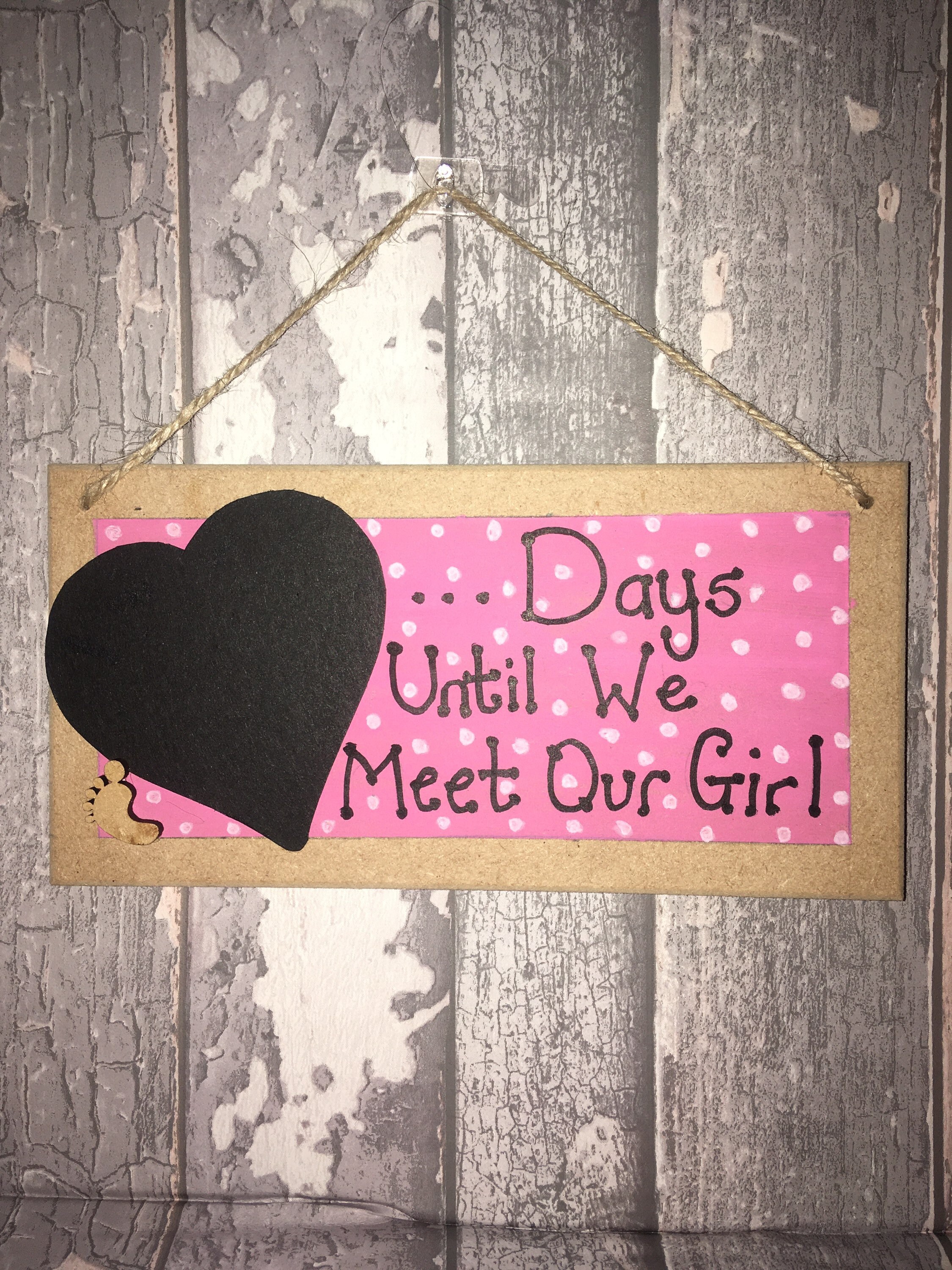 Pregnancy Countdown chalkboard countdown pregnancy gift due Etsy