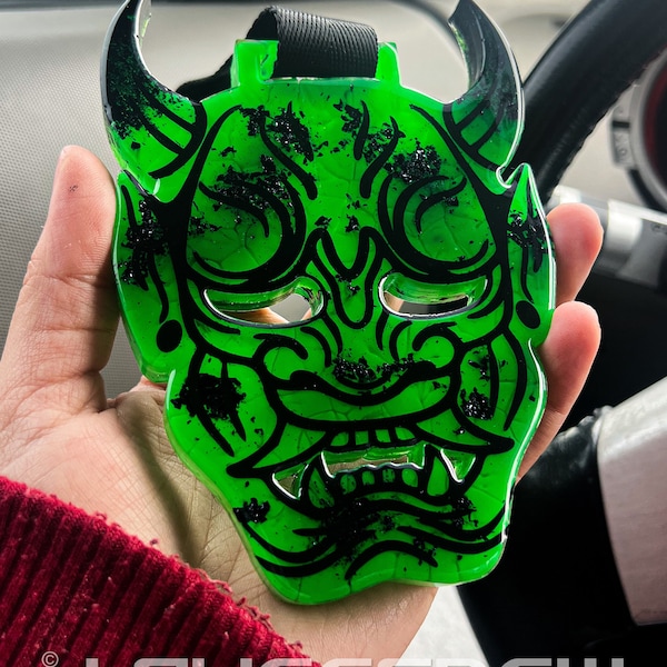 Neon Green / Black Foil Oni Tsurikawa