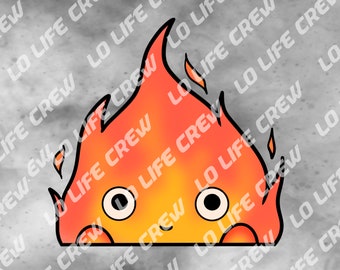 Fire Demon Sticker
