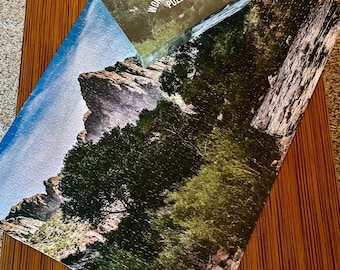 Landscape puzzle for adults.1000 piece jigsaw puzzle. Unique photo puzzle of Zion National Park ./ Free Shipping!!