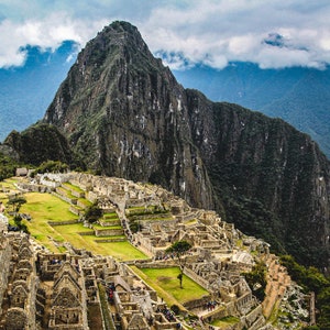 Difficult 1000 piece jigsaw puzzle. 7 wonders of the world. Manchu Picchu photo puzzle, Peru/Free Shipping image 1